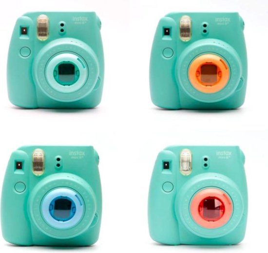 Geologie Oplossen Overredend Kleuren Close-Up Filters voor Lens Fujifilm Instax Mini 7 8 en 9 – 4 pack |  bol.com