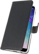 Bestcases Pasjeshouder Telefoonhoesje Samsung Galaxy A6 Plus (2018) - Zwart