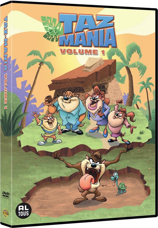 Cover van de film 'Taz-Mania - Volume 1'