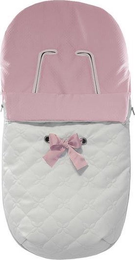 Uzturre Voetenzak Cream Rombo Roze Limited Edition voor Wandelwagen/Buggy |  bol.com
