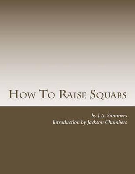 Raising Pigeons for Squabs- How To Raise Squabs - cover