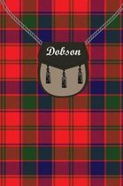 Dobson Clan Tartan Journal/Notebook