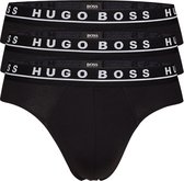 HUGO BOSS briefs (3-pack) - heren slips - zwart -  Maat: S
