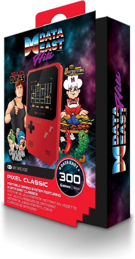 My Arcade Videogameconsole - Pixel Classic - Handheld Gaming System - 300 Games - My Arcade