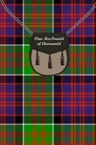 Clan Macdonald of Clanranald Tartan Journal/Notebook