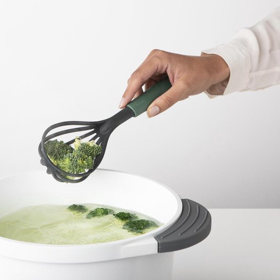 Brabantia Tasty+ fouet et écumoire - Fir Green