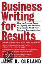 Business Writing for Results