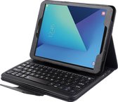 DrPhone - Bluetooth Toetsenbord Case Galaxy Tab S3 T820/825 - 2-in-1 afneembaar Bluetooth Wireless Keyboard - PU lederen hoes met standhouder + DrPhone - Extra lange 2 Meter Micro