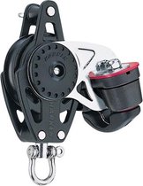 Harken Carbo 1-schijfs+hondsvot+klem 40mm