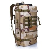 Backpack - Scione - Camouflage Beige - 50 Liter Rugzak