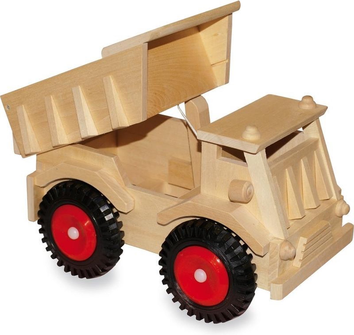 Correct Wees tevreden Haat Houten speelgoed kiepwagen | bol.com