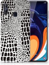 Geschikt voor Samsung Galaxy A60 Leuk Hoesje Slangenprint
