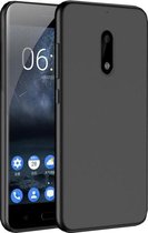 Nokia 6 Zwart Tpu siliconen case telefoonhoesje