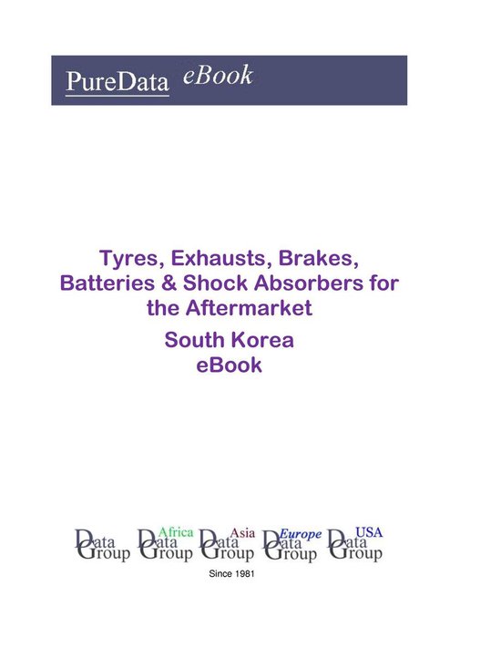 PureData eBook - Tyres, Exhausts, Brakes, Batteries & Shock  ... - cover