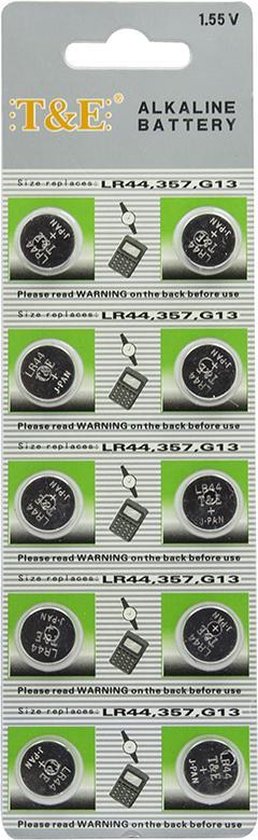 LR621, 364, SR621, SR621SW, LR621 Alkaline Horloge Knoopcel Batterij | bol.com