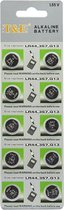 LR621, 364, SR621, SR621SW, AG1, LR621 Alkaline Horloge Knoopcel Batterij 1,55Volt