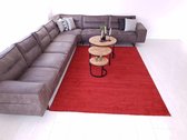 Flycarpets Minori Gemeleerd Vloerkleed - 80x150cm - Rood