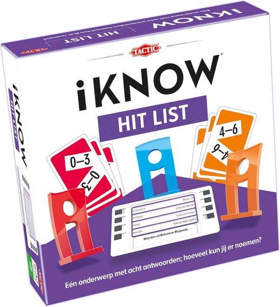 Afbeelding van het spel iKNOW Hit List - bordspel