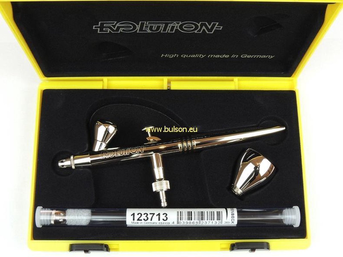 Harder & Steenbeck Airbrush set Evolution Two in One 0,2 + 0,4 mm
