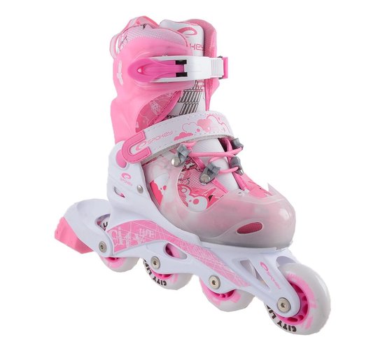 Spokey Silverado Inline Skates Junior (Verstelbaar) Roze