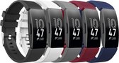YONO Siliconen bandjes - Fitbit Inspire (HR) - 5-pack - Small