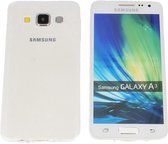 Samsung Galaxy A3 2016 (A310), 0.35mm Ultra Thin Matte Soft Back Skin Case Transparant