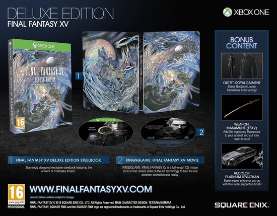 Final Fantasy XV - Deluxe Edition - Xbox One