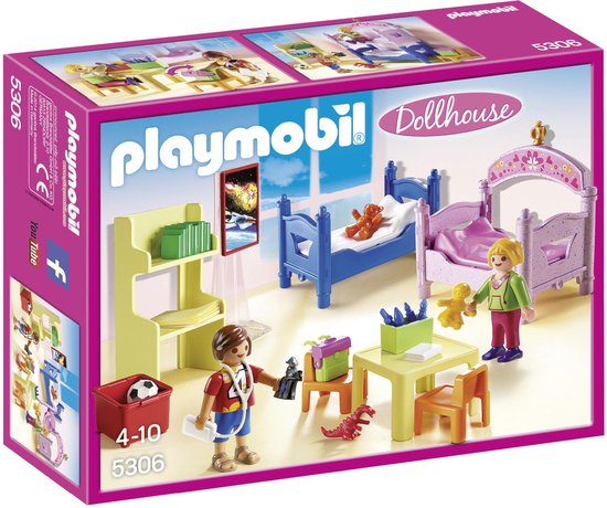 Feat minstens Variant Playmobil | Playmobil Poppenhuis - Kinderkamer Met Stapelbed (5306) |  bol.com