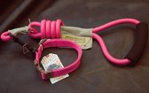 Touchdog halsband met lijn lijn 13mm halsband 25mm roze - 1 ST