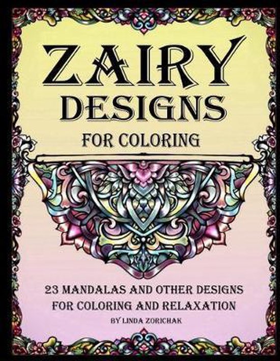 Zairy Designs- Zairy Designs for Coloring - cover