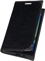 TPU Map Booktype Hoes voor Samsung Galaxy A5 2015 Zwart