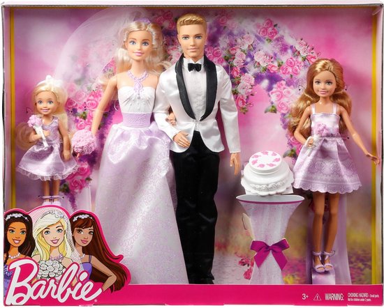 Barbie Bruiloft Cadeauset - Barbiepop | bol.com