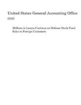 Millions in Losses Continue on Defense Stock Fund Sales to Foreign Customers