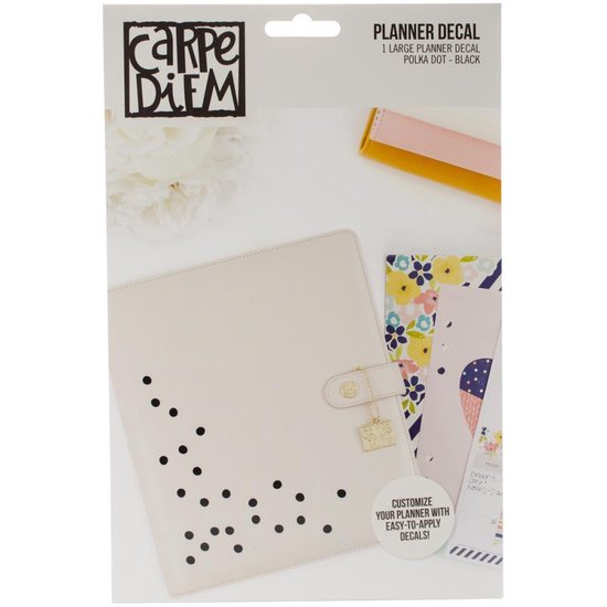 Carpediem - Planner Decal - Polka Dots - large