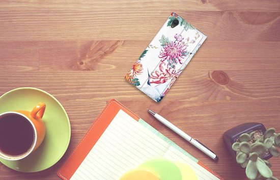Étui Standcase Sony Xperia L1 Bird Flowers