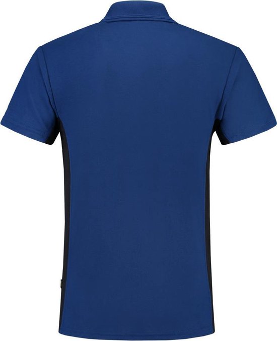 Polo Tricorp bicolore - 202002 - bleu royal-marine - taille XL