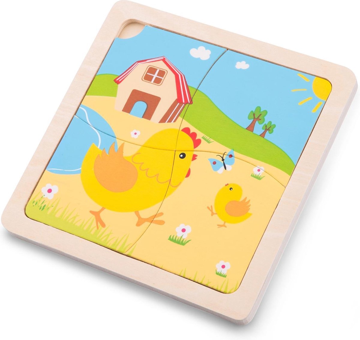 New Classic Toys - Vormenpuzzel