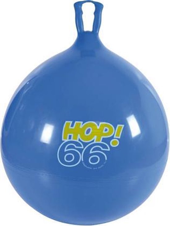 Ballon sauteur | Hop hop | Diamètre 66 cm|Bleu | Gymnique | bol.com
