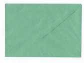 Cards & Crafts Luxe Enveloppen -  Papiergroen - 100 stuks - C6 - 162x114mm - 100grms