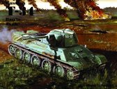 Russian T-34 Battle Tank