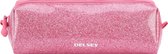 Delsey Pink Glitter 1-Vaks Etui - Roze