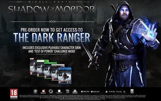 Middle-Earth: Shadow of Mordor - PS4 - Warner Bros. Games