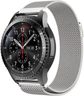 KELERINO. Milanees bandje geschikt voor Samsung Galaxy Watch (46mm)/Gear S3 - Zilver