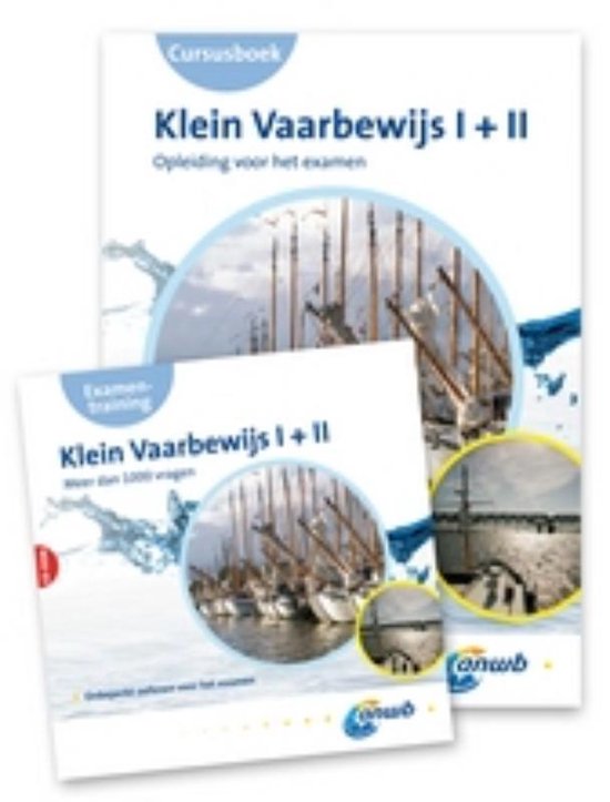 Cover van het boek 'Klein Vaarbewijs 1+2 / deel Cursusboek + CD-ROM'