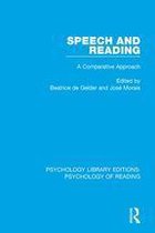 Psychology Library Editions: Psychology of Reading - Speech and Reading