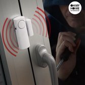 alarm - deuralarm - raamalarm - draadloos - magneet - met alarm - zelfklevend - 20m bereik