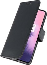 Bookstyle Wallet Hoesje voor OnePlus 7 Zwart