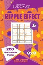 Sudoku Ripple Effect - 200 Hard to Master Puzzles 8x8 (Volume 6)