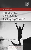 Rethinking Law and Language – The Flagship ′Speech′