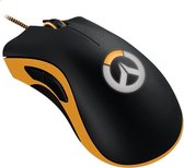 Razer DeathAdder Overwatch ED muis USB Optisch 10000 DPI Rechtshandig Zwart, Goud, Wit